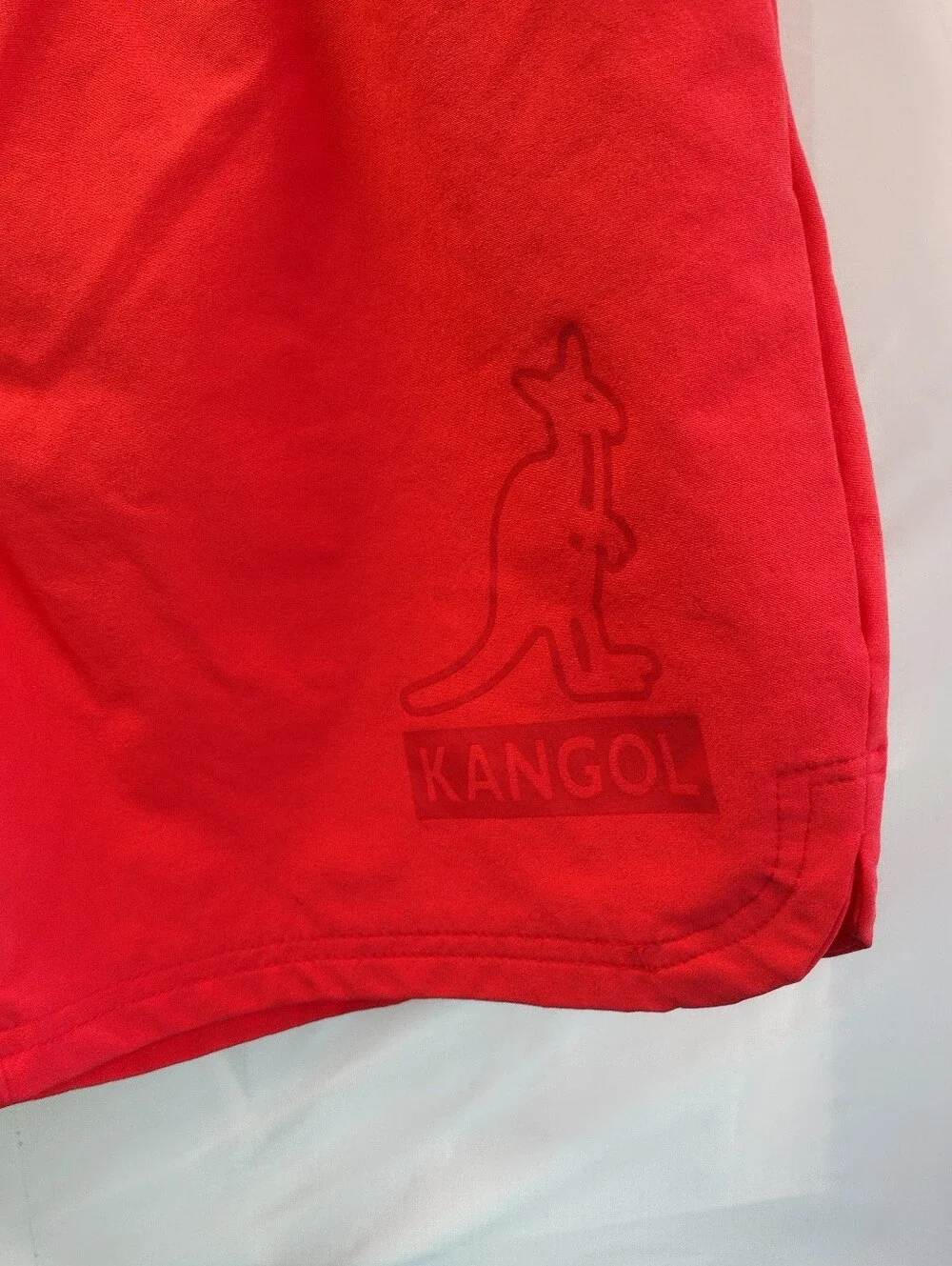 Kangol Men's Drawstring Swim Trunks Shorts Orange - M